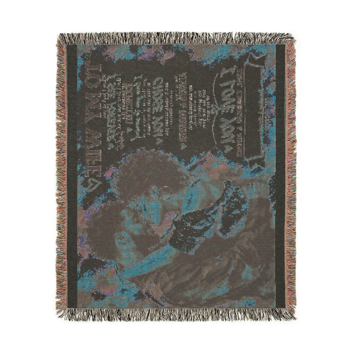 To My Wife Personalized Woven Blanket