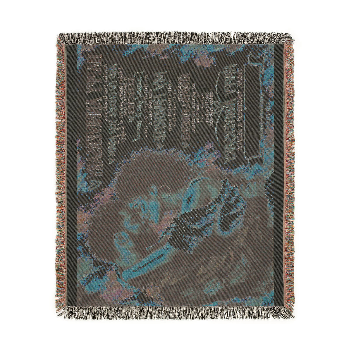 Happy Anniversary Personalized Woven Blanket